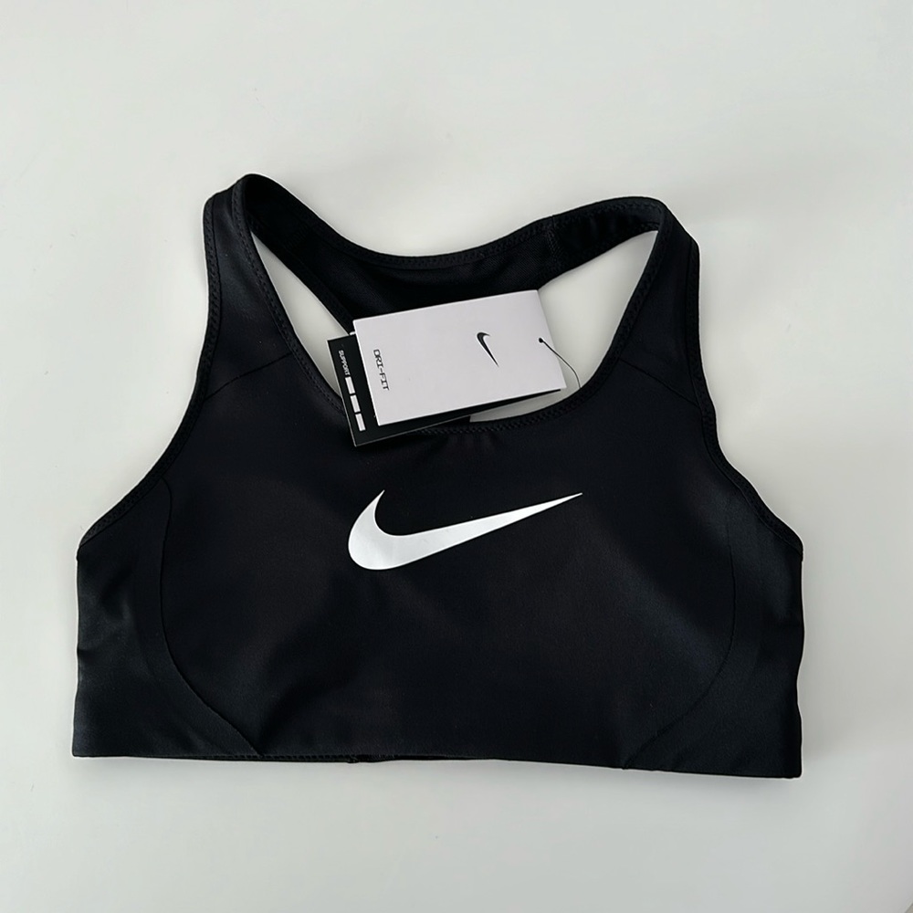 NWT! Nike Training Sports Bra • Black • Size Medium